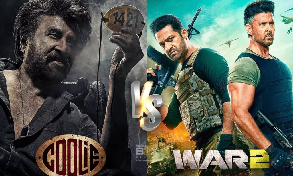 War 2 vs Coolie: Box Office Collection